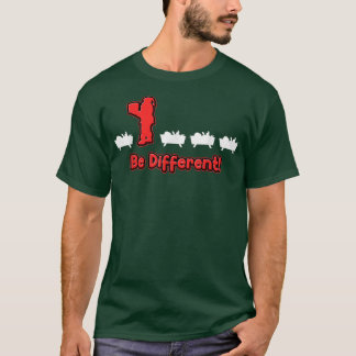 anders als Christkind anders witzig Weihnachtsmann T-Shirt