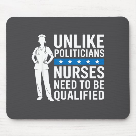 Anders als Liticians müssen Krankenschwestern qual Mousepad (Vorne)