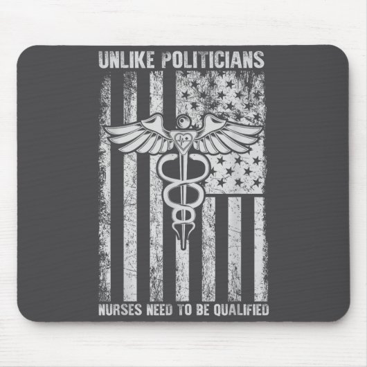 Anders als Liticians Sarkasmus-Zitat Krankenschwes Mousepad (Vorne)