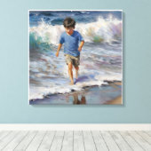 Anders Artistry* "Er spielt im Surf" Leinwanddruck (Insitu (Holzboden))