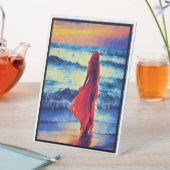 Anders Artistry *In die Waves eintauchen* Sockelschild (In Situ)