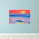 Anders Artistry* Italine Sunset 2* Leinwanddruck (Insitu (Holzboden))