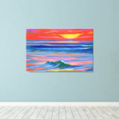 Anders Artistry* Italine Sunset 2* Leinwanddruck (Insitu (Holzboden))
