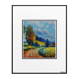 Anders Artistry* Landstraßen* Acryl Wandkunst