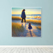 Anders Artistry* Mutter und Tochter * Leinwanddruck (Insitu (Holzboden))