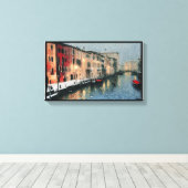Anders Artistry* Regen am Fenster von Venedig* Leinwanddruck (Insitu (Holzboden))