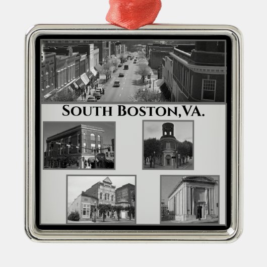 Anders Artistry, South Boston, VA.Christmas Ornament Aus Metall (Vorne)