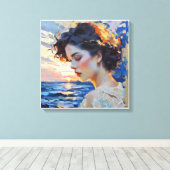 Anders Artistry* "The Glance" Leinwanddruck (Insitu (Holzboden))