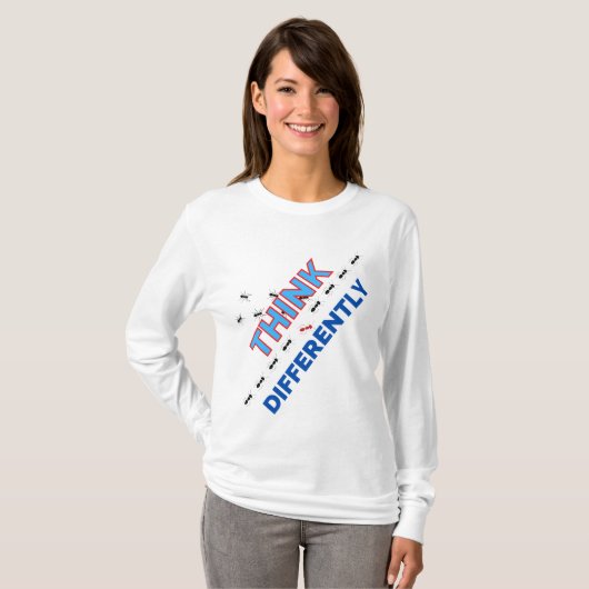 anders denken T-Shirt (Vorne ganz)