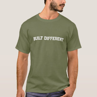 Anders Gebaut – Mutiges Motivations-Shirt für Männ T-Shirt