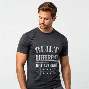 Anders Gebaut Nicht Durchschnittlich Gym T-Shirt –