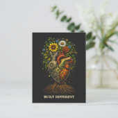 Anders Gebaut Postkarte (Stehend Vorderseite)