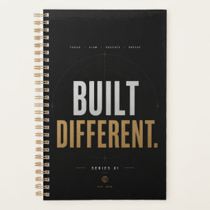 Anders Gebautes Notizbuch Minimalistische Motiv Planer