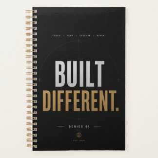  Anders Gebautes Notizbuch | Minimalistische Motiv Planer