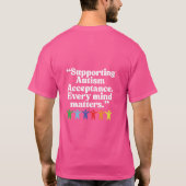 Anders, nicht weniger T-Shirt (Rückseite)