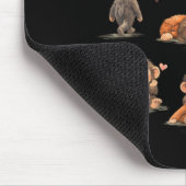 Anders Sein Autismus-Bewusstsein Baby-Affe Schlag Mousepad (Ecke)