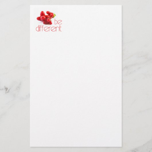 anders sein briefpapier (Vorderseite)