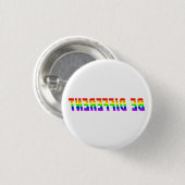 anders sein | LGBTQ+-Preis Button (Vorne & Hinten)