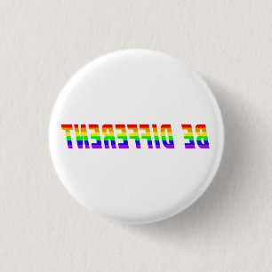 anders sein LGBTQ+-Preis Button
