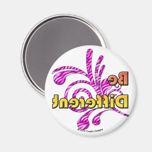 anders sein magnet (Vorderseite/Rückseite)