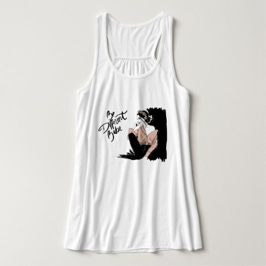 anders sein tank top (Design Vorderseite)