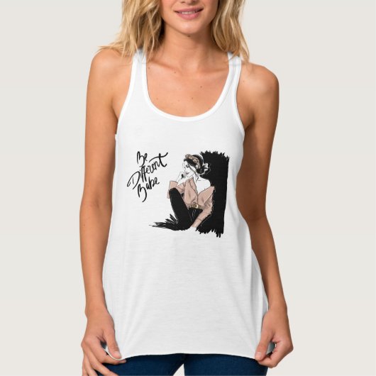 anders sein tank top (Vorderseite)