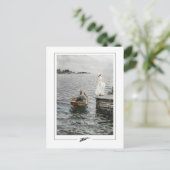 Anders Zorn #128 - Fine Art Postcard Postkarte (Stehend Vorderseite)