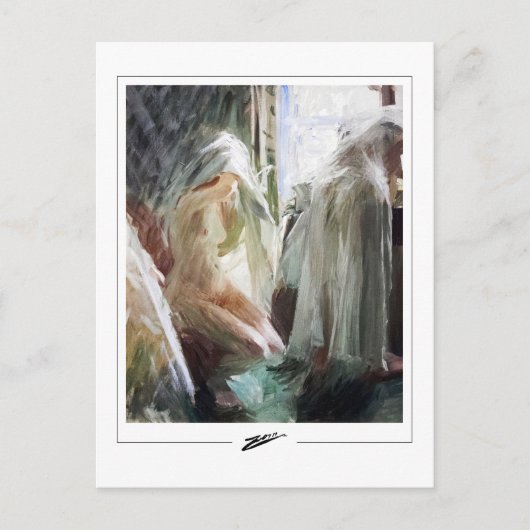 Anders Zorn #12 - Fine Art Postcard Postkarte (Vorderseite)