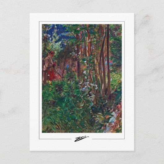 Anders Zorn #15 - Fine Art Postcard Postkarte (Vorderseite)