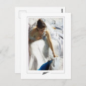 Anders Zorn #192 - Fine Art Postcard Postkarte (Vorne/Hinten)