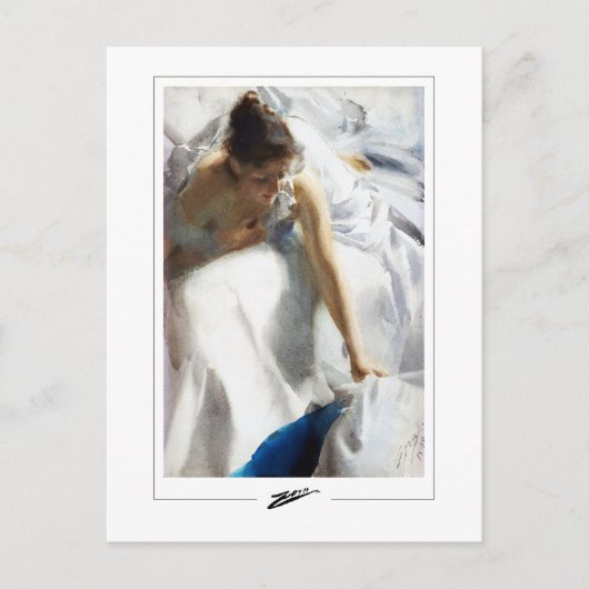 Anders Zorn #192 - Fine Art Postcard Postkarte (Vorderseite)
