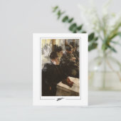 Anders Zorn #217 - Fine Art Postcard Postkarte (Stehend Vorderseite)