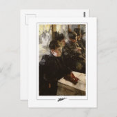 Anders Zorn #217 - Fine Art Postcard Postkarte (Vorne/Hinten)