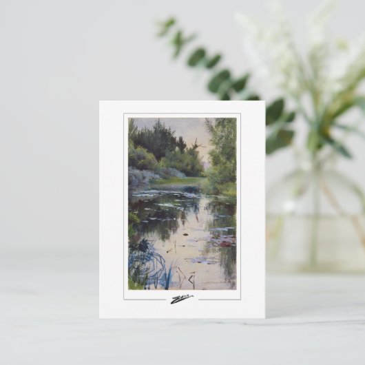 Anders Zorn #228 - Fine Art Postcard Postkarte (Stehend Vorderseite)