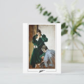 Anders Zorn #231 - Fine Art Postcard Postkarte (Stehend Vorderseite)