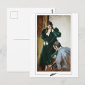 Anders Zorn #231 - Fine Art Postcard Postkarte (Vorne/Hinten)