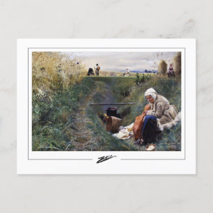 Anders Zorn #26 - Fine Art Postcard Postkarte