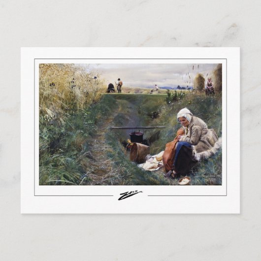 Anders Zorn #26 - Fine Art Postcard Postkarte (Vorderseite)