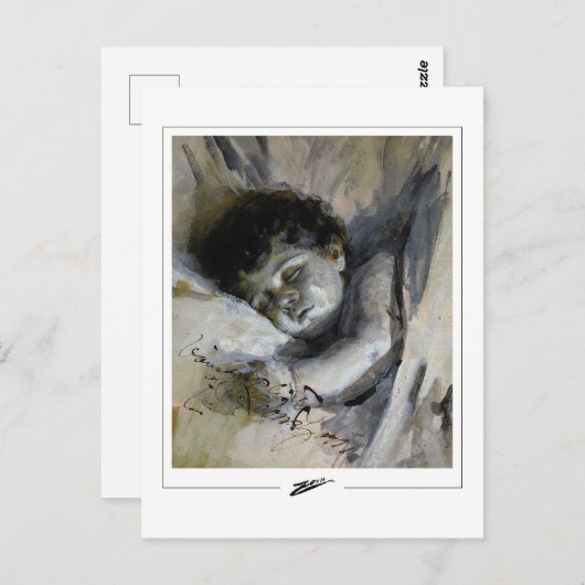 Anders Zorn #276 - Fine Art Postcard Postkarte (Vorne/Hinten)