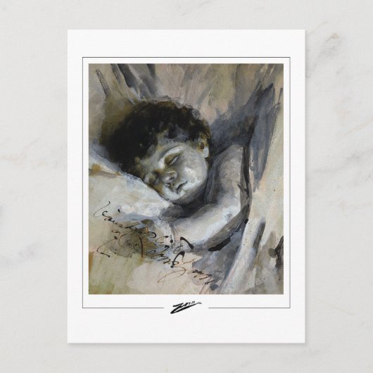 Anders Zorn #276 - Fine Art Postcard Postkarte (Vorderseite)