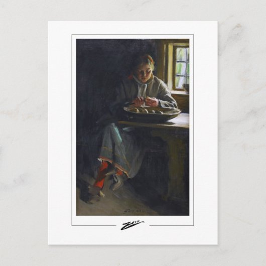 Anders Zorn #277 - Fine Art Postcard Postkarte (Vorderseite)
