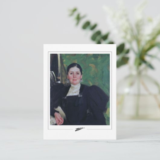 Anders Zorn #308 - Fine Art Postcard Postkarte (Stehend Vorderseite)