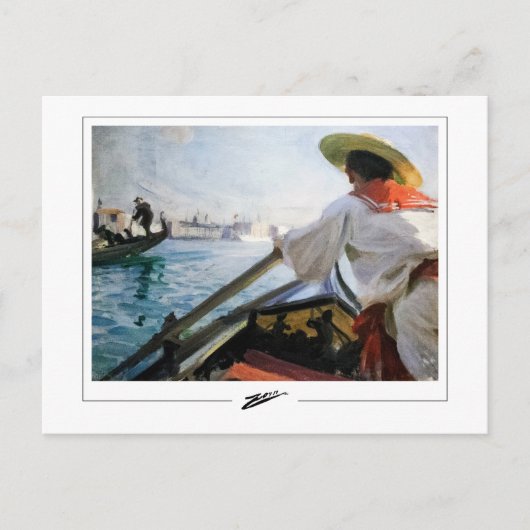 Anders Zorn #319 - Fine Art Postcard Postkarte (Vorderseite)