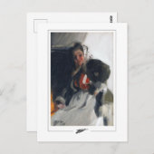 Anders Zorn #368 - Fine Art Postcard Postkarte (Vorne/Hinten)