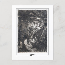 Anders Zorn #371 - Fine Art Postcard Postkarte