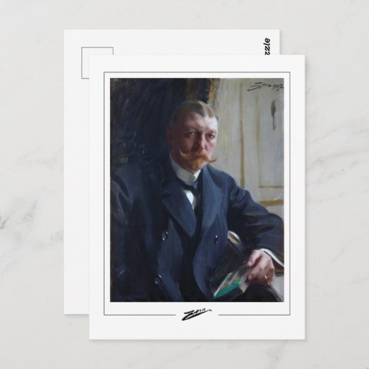 Anders Zorn #384 - Fine Art Postcard Postkarte (Vorne/Hinten)