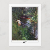 Anders Zorn #3 - Fine Art Postcard Postkarte (Vorderseite)
