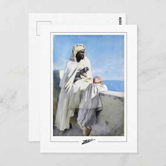 Anders Zorn #46 - Fine Art Postcard Postkarte (Vorne/Hinten)