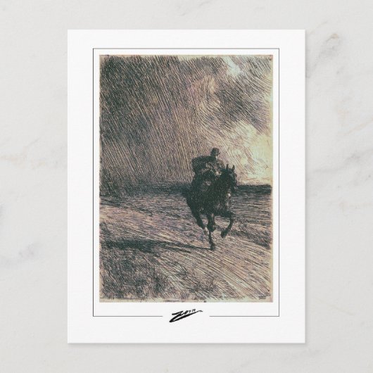 Anders Zorn #54 - Fine Art Postcard Postkarte (Vorderseite)