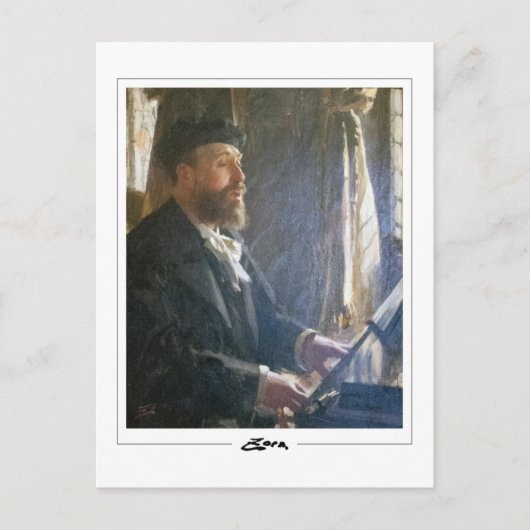 Anders Zorn #57 - Fine Art Postcard Postkarte (Vorderseite)